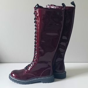 NWOB Patent Leather Boots